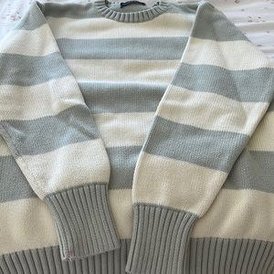 Light green and white over sized sweater from Brandy Melville one size